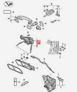 CHUỘT CỬA TRƯỚC PHỤ VOLKSWAGEN TIGUAR
