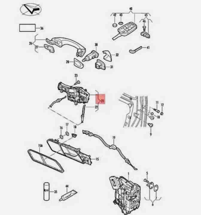 CHUỘT CỬA TRƯỚC PHỤ VOLKSWAGEN TIGUAR