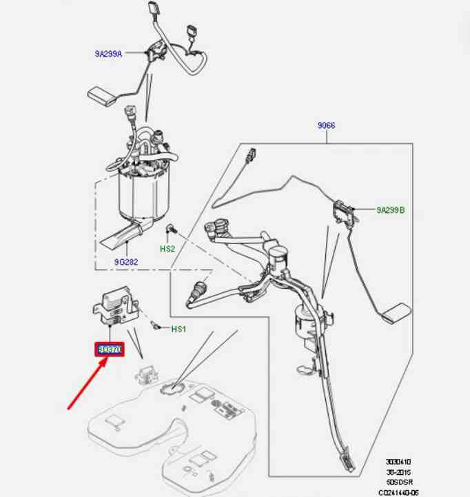 ĐIỀU KHIỂN BƠM NHIÊU LIỆU RANGE ROVER VOGUE L405